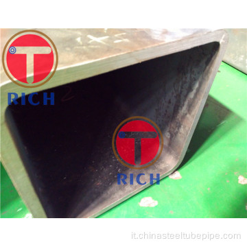 Tubo ERW / acciaio al carbonio senza saldatura quadrato / rettangolare